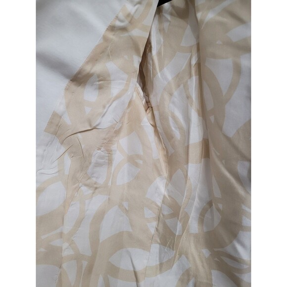 Hilfiger Collection Blazer Sz 8 White Cotton Silk Italy Runway Jacket NWT $468* - Picture 6 of 16